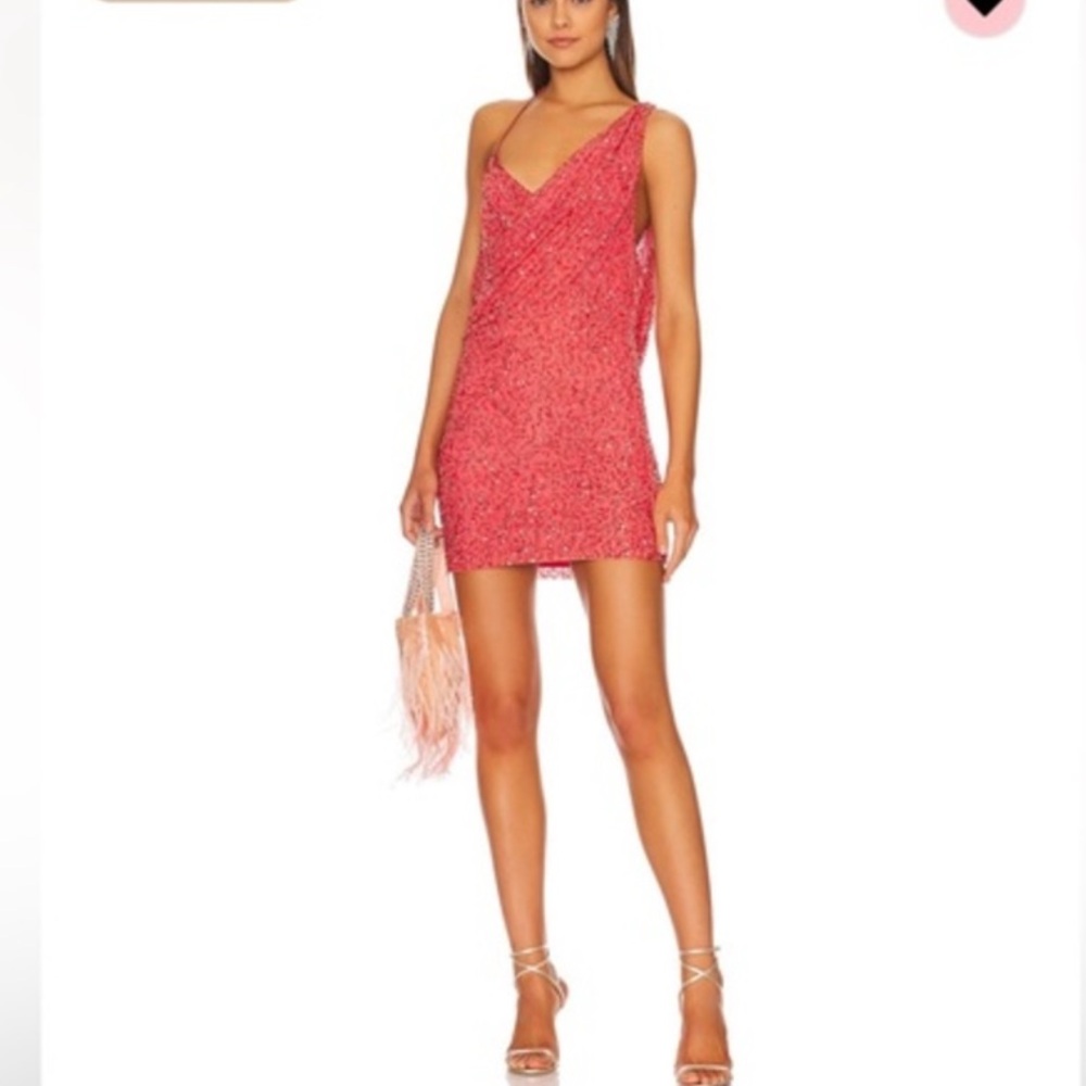 Retrofete Pink Backless Dress - Picture 2 of 10